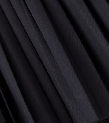 Jais pleated cotton twill skirt | Bonpoint