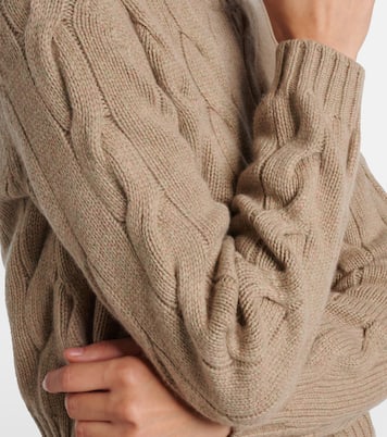 Pullover Napier in cashmere a trecce | Loro Piana