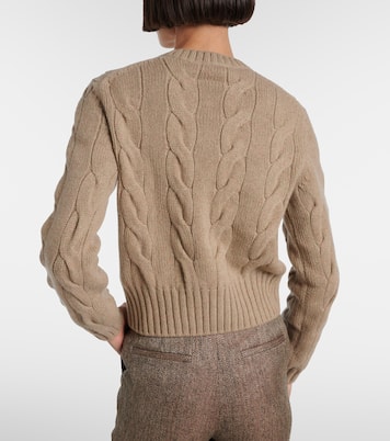 Pullover Napier in cashmere a trecce | Loro Piana