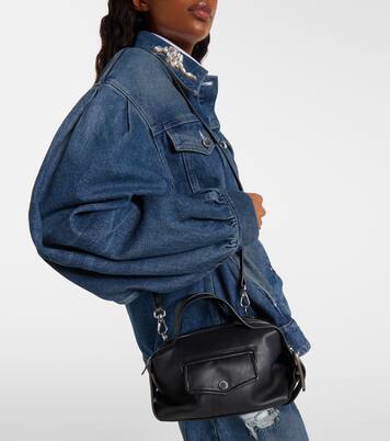 Biker Belt Mini leather tote bag | Simone Rocha