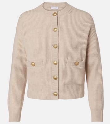 Wool, cashmere, and silk cardigan | Brunello Cucinelli