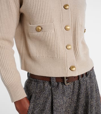Wool, cashmere, and silk cardigan | Brunello Cucinelli