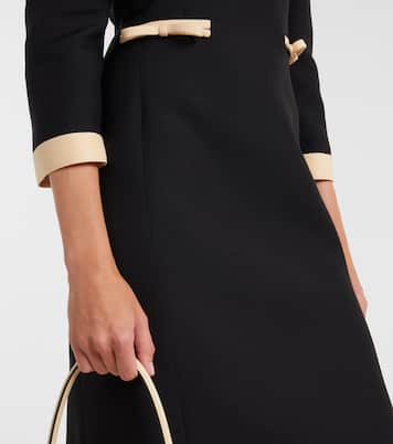 Abito midi in Crepe Couture | Valentino