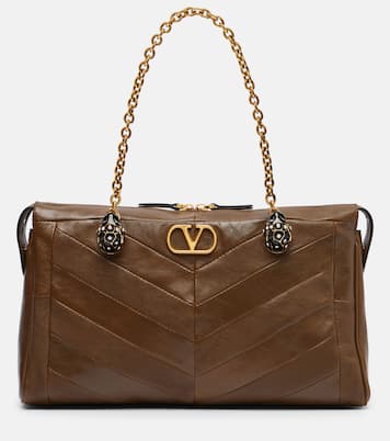 Panthea Medium leather tote bag | Valentino Garavani