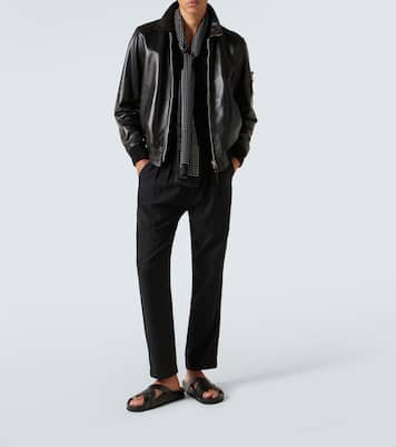 Leather slides | Tom Ford