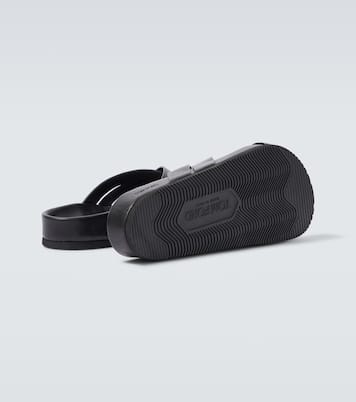 Leather slides | Tom Ford