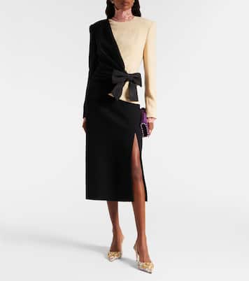 Slingback-Pumps VLogo 80 aus Leder | Valentino Garavani