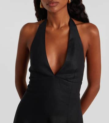 Linen midi dress | Faithfull