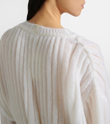 Mohair and cotton-blend sweater | Loewe