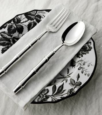 Set of 2 silver-plated spoons | Gucci