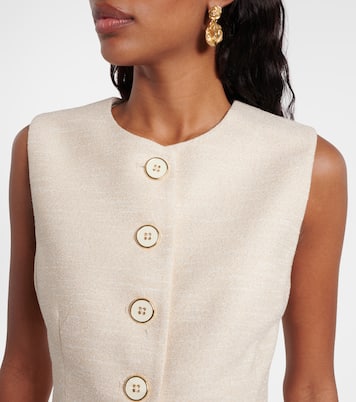 Winnie tweed vest | Rebecca Vallance