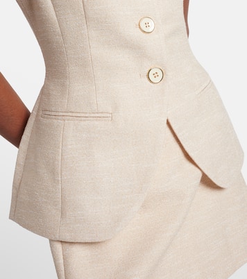 Winnie tweed vest | Rebecca Vallance