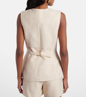 Winnie tweed vest | Rebecca Vallance