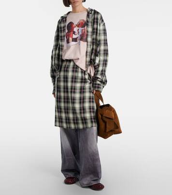 Tote Bag Musubi aus Veloursleder | Acne Studios