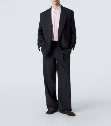 Pantalon ample Thom en laine | The Row