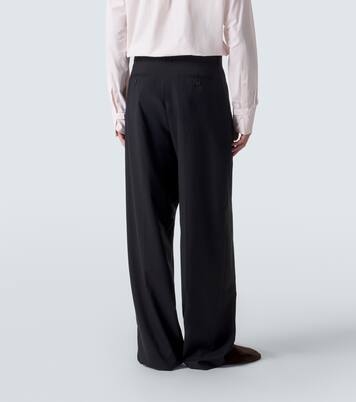 Pantalon ample Thom en laine | The Row