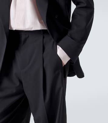 Pantalon ample Thom en laine | The Row