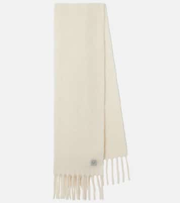 Alpaca and wool-blend scarf | Toteme
