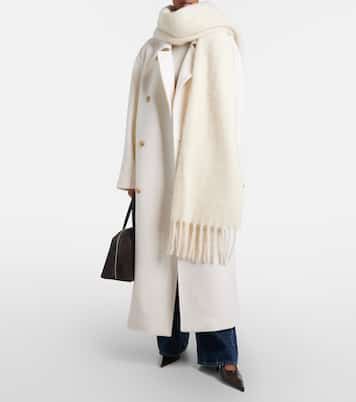 Alpaca and wool-blend scarf | Toteme