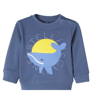 Baby printed cotton fleece sweatshirt | Stella McCartney Kids