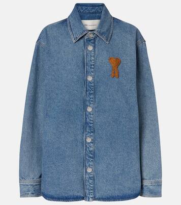 Ami de Cœur denim shirt | Ami Paris