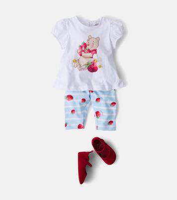X Disney® Baby Set aus T-Shirt und Leggings | Monnalisa