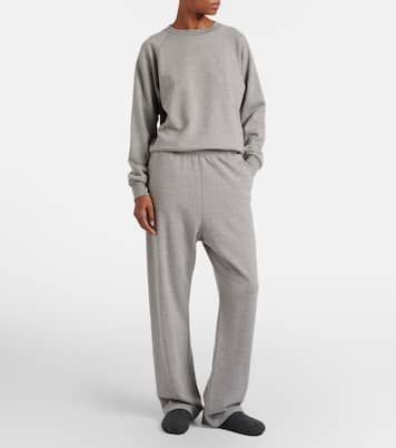 Sweatshirt Eulalia aus Baumwolle und Kaschmir | The Row