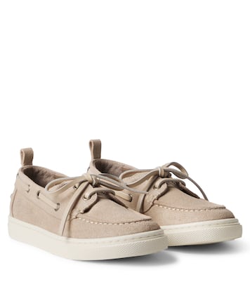 Loic suede boat shoes | Bonpoint