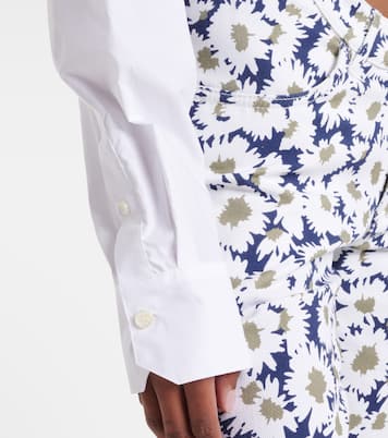 Camicia cropped in popeline di cotone | Jean Paul Gaultier