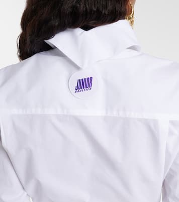 Camicia cropped in popeline di cotone | Jean Paul Gaultier