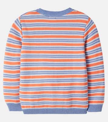 Bromo striped cotton sweater | La Coqueta