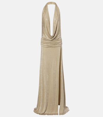 Embellished halterneck gown | The New Arrivals Ilkyaz Ozel
