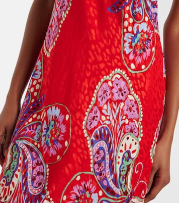 Maura printed halterneck maxi dress | Rixo