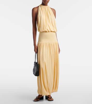 Leather wedge thong sandals | Gianvito Rossi