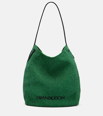 Verzierte Schultertasche Bulb Small mit Leder | JW Anderson