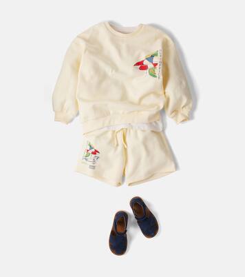 Lou printed cotton-blend jersey sweatshirt | Konges Sløjd