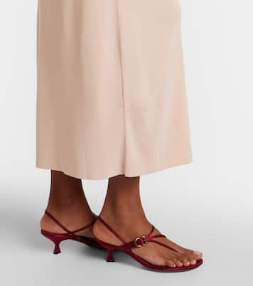 Vestido midi Mitchell con bufanda | Altuzarra