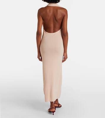 Vestido midi Mitchell con bufanda | Altuzarra