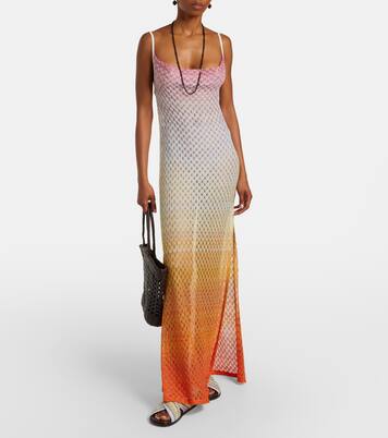 Sandalen Viola aus Häkelstrick | Missoni