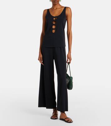 Tank top Curl de jersey con aberturas | Eres