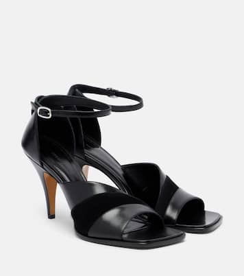 Leather and suede sandals | Phoebe Philo