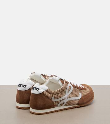 Ballet Runner 2.0 suede and mesh sneakers | Loewe