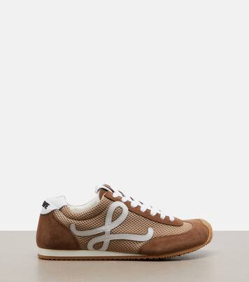 Ballet Runner 2.0 suede and mesh sneakers | Loewe