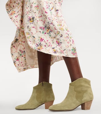 Dicker suede ankle boots | Isabel Marant