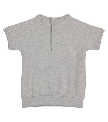 Baby stretch-cotton jersey dress | Moschino Kids