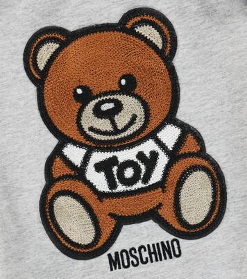 Baby stretch-cotton jersey dress | Moschino Kids