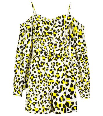 Susanna leopard-print crêpe jumpsuit | Diane von Furstenberg