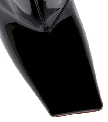 Overknee-Stiefel Boomerang aus Leder | Vetements