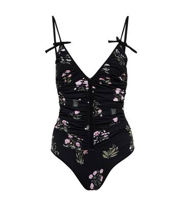 Printed ruched swimsuit | Giambattista Valli