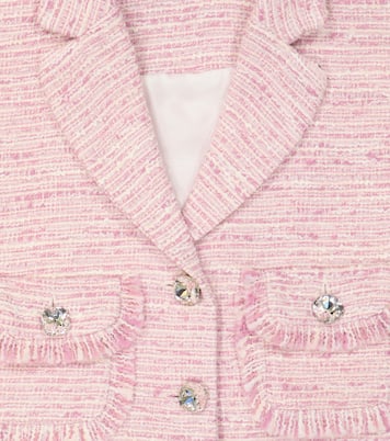 Bouclé vest | Monnalisa